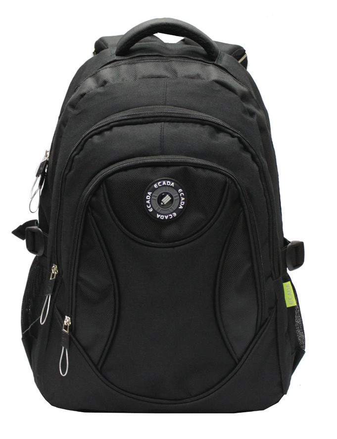 Ghiozdan adolescenti, 3 compartimente Albastru - imagine 4